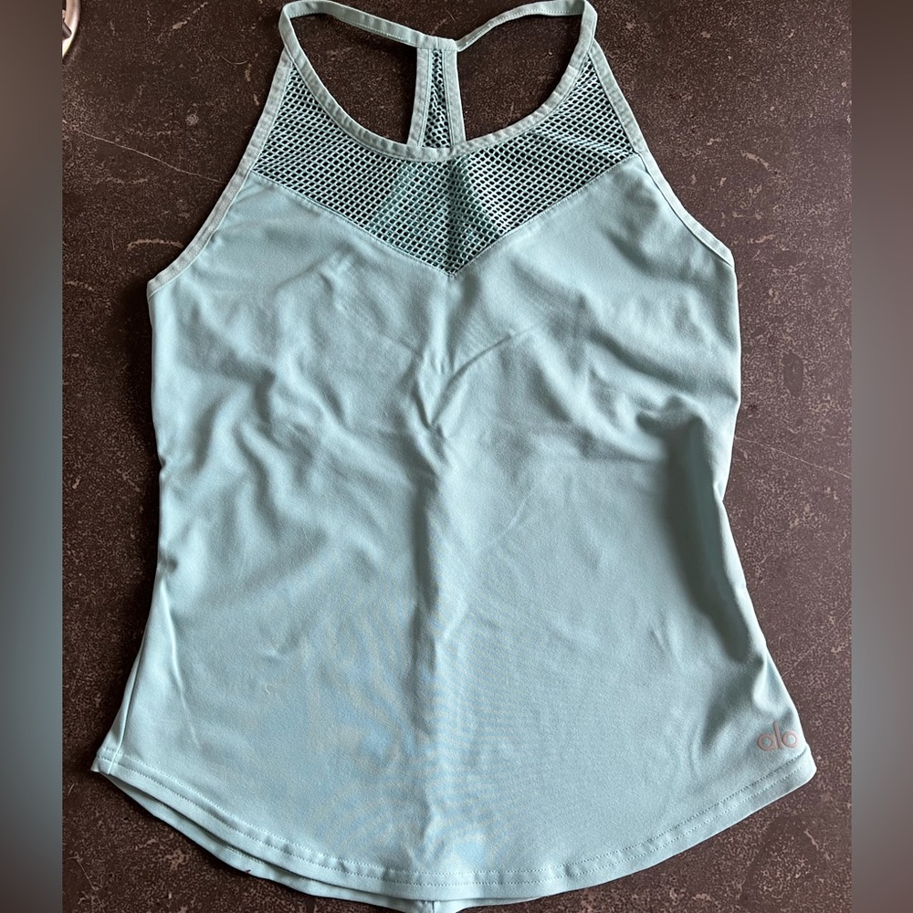Alo Yoga Small tank with mesh